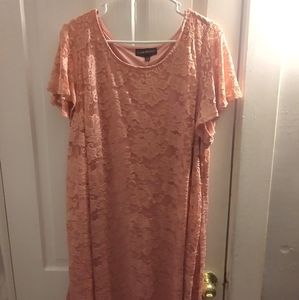 Lace Pink Dress